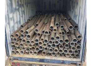 Alloy tubes ready for shipment